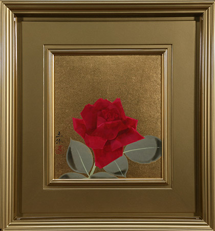 奥村 土牛「薔薇」