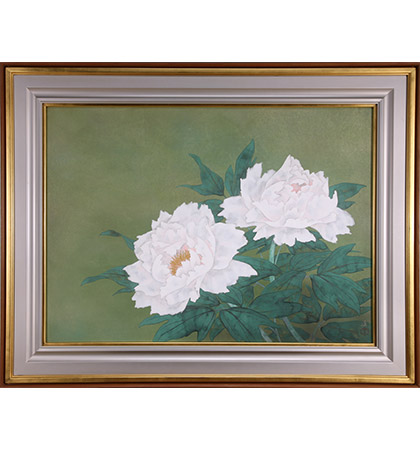 牧 進「富貴花」